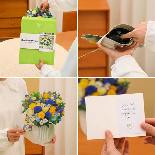 Cerulean Dream Pop-Up Bouquet