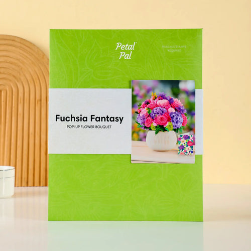 Fuchsia Fantasy Pop-Up Bouquet