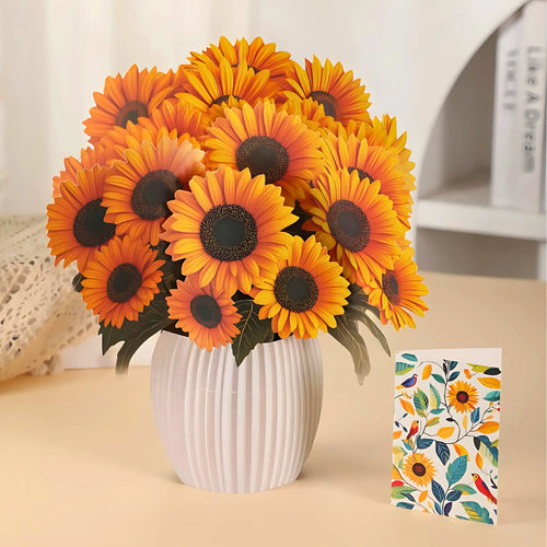 Sunflower Smiles Pop-Up Bouquet